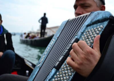 Gondole avec sérénade à Venise